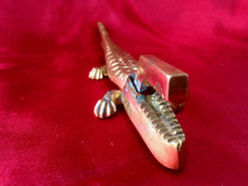 VINTAGE BRASS 'CROCODILE'