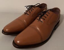 Samuel Windsor Men’s Oxford Tan Brown Leather Brogues Shoes Oxford UK 9