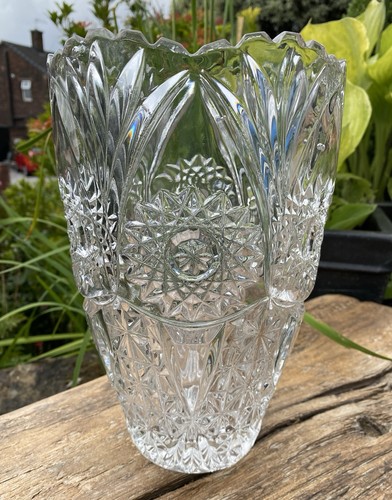 Vintage large bohemian - bohemian, crystal