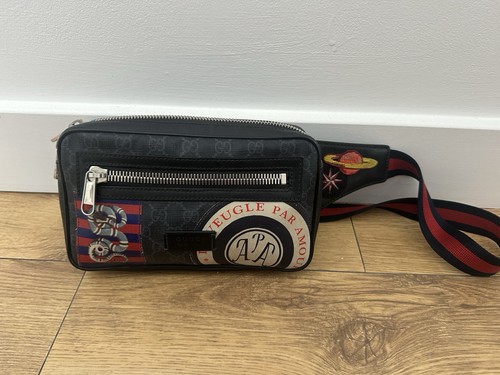 Gucci black supreme - black, gg