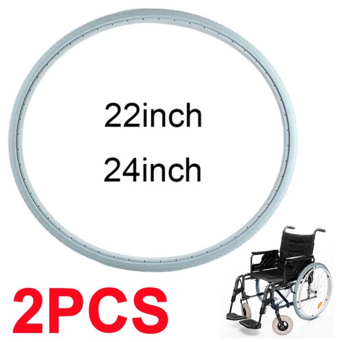 Solid wheelchair - pu,