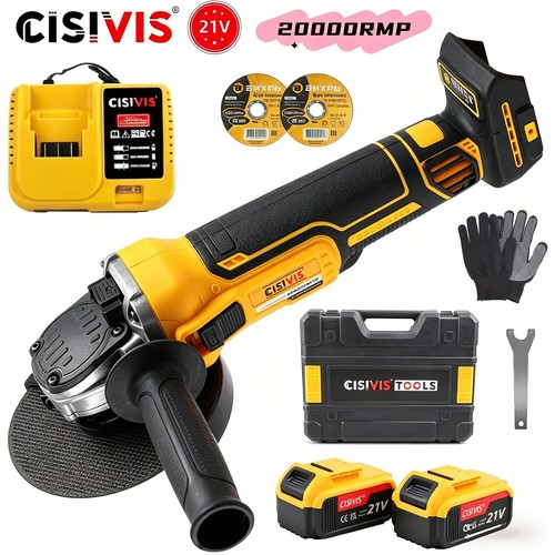 21v 125mm cordless angle - 125mm,