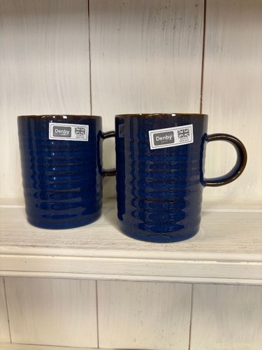 Pair denby imperial - imperial, blue