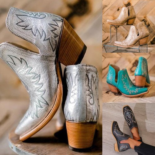 Women ankle western cowboy - western,