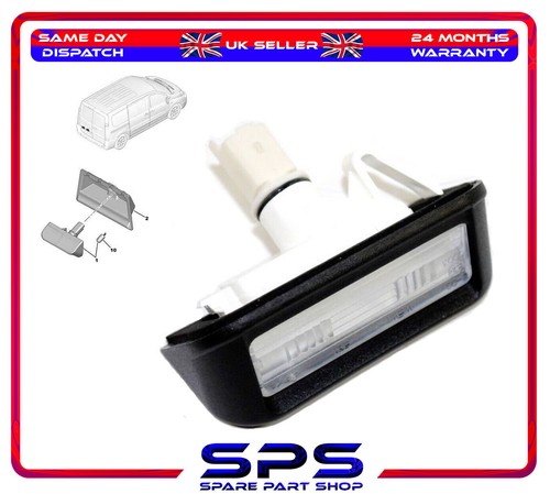 Number plate lamp rear for - lamp,