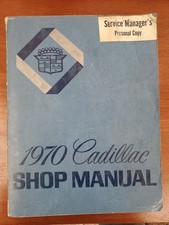 1970 Cadillac Shop Manual and Body Service USB Deville Eldorado Fleetwood Calais
