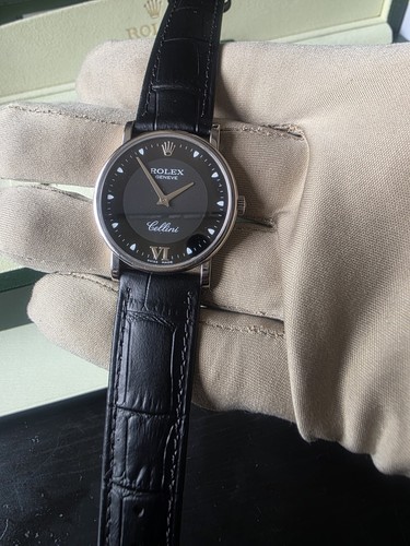 Rolex cellini 25mm - rolex, 18ct