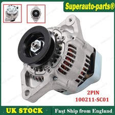 LIGHT WEIGHT 3.2KG 50AMP 2-PIN ALTERNATOR FITS KIT RACE CAR KUBOTA DENSO V-BELT