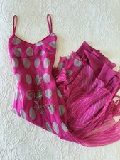 Rene Derhy Pink Grey Polka