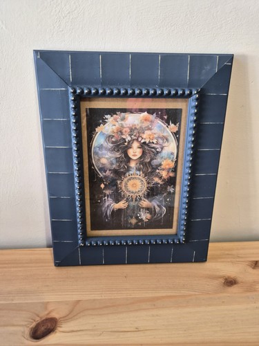Mystic lady image - image, blue