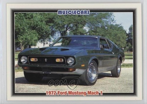 1992 collect card musclecars - collect-a-card,
