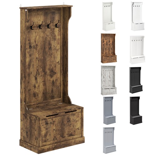 Homcom hall tree storage - tree,