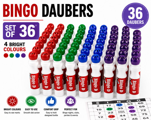 Pack bingo dabbers daubers - 36,