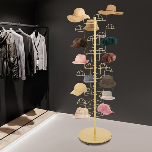Metal hats display - display, stand