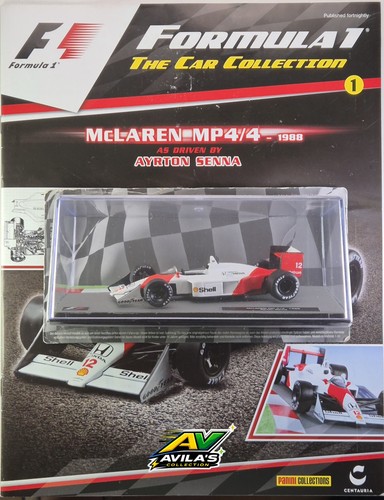 Panini mclaren mp4 4 - mclaren, mp4/4