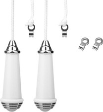 2Pcs Ceramic Bathroom Light