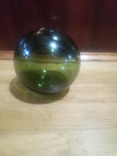 Fishermans Net Float Ball.At Least 80 Years Old.Washed Up On Cornwall Beach.