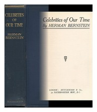 Bernstein, Herman (1876-1935) Prominente Of Our Time / Von Herman Bernstein 1924