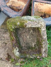 Antique Solid Weathered Stone Trough / Planter Garden Feature