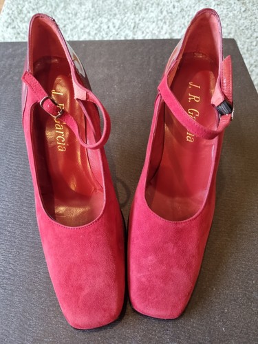 Laura amat red suede - amat, &