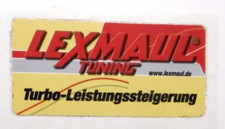 Promotional Sticker Lexmaul Tuning Turbo Performance Boost 90s Motorsport