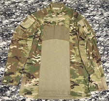 US ARMY OCP MULTICAM SEKRI FR 1/4 ZIP ADVANCED COMBAT SHIRT UBACS. MEDIUM.