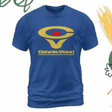 Cerwin Vega Logo T-shirt Made in USA Size S-5XL