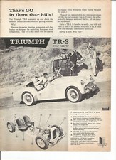 1959 2 page Triumph TR3 (TR-3)