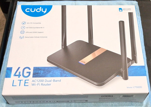 Cudy lt500d ac1200 lte - ac1200, 4g