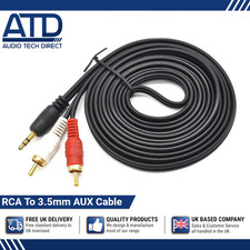 RCA 3.5mm AUX Cable Adaptor 3M