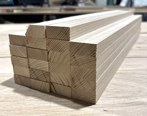 Planed ash hardwood - ash,