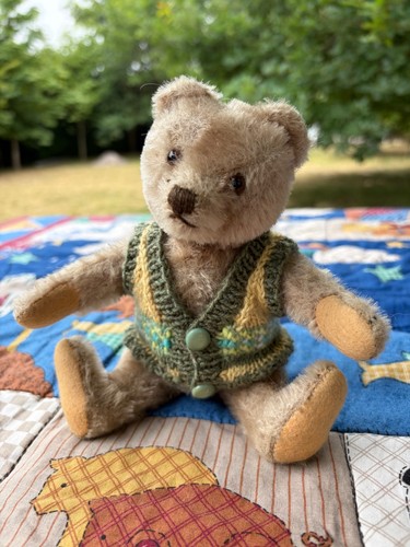 Steiff bear circ 1940s - steiff, 8