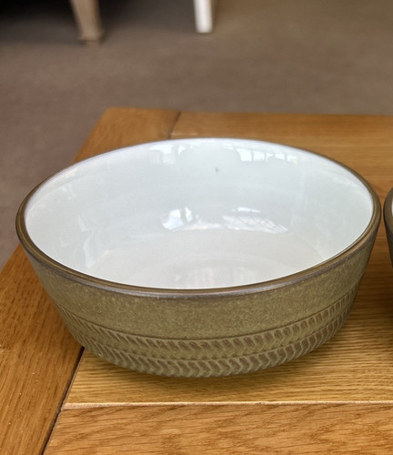 Denby chevron fruit saucer - denby, 2