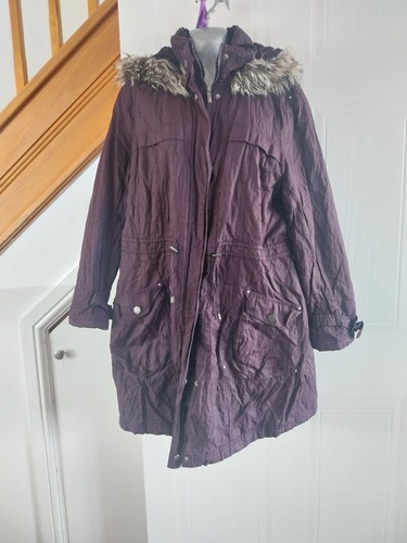 John rocha coat purple size - coat, 18
