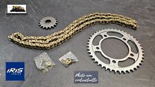 SUZUKI GSX 1400 2001/2008 KIT CHAINE COMPLET IRIS OR