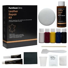Leather Repair Kit for Furniture Sofa Car Seat Couch Scuffs Scratches Holes