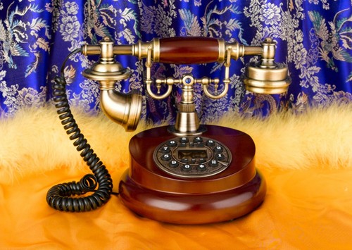 Classical landline telephone - classical,