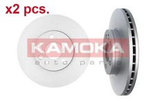 X2 PCS FRONT BRAKE DISC ROTOS X2 PCS SET 1031109 KAMOKA I