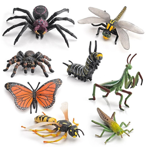 Realistic plastic bugs insects - bugs,