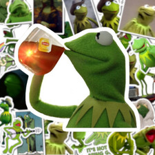 Kermit the Frog Premium Glossy Stickers - Glossy Shets / Die-Cut / Kisscut