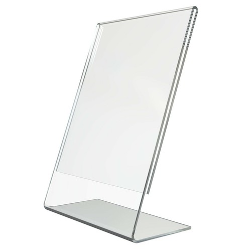 Acrylic counter poster holder - counter,