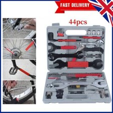 44pcs Bike Tool Kit Maintenance Bicycle Repair Wrench Cycling Screwdriver Set UK