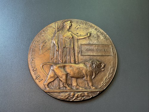 Ww1 memorial plaque - ww1,