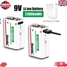 Long-Lasting 9V Lithium ion