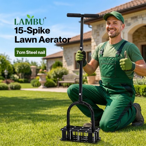 Lambu lawn aerator steel - lawn, 15