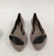 MELISSA Grey Flats w/ Black