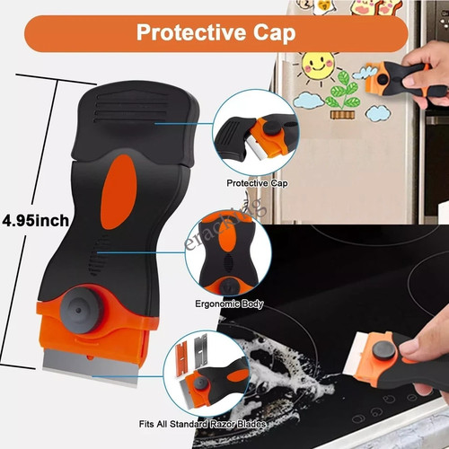 Plastic scraper tool for glass - plastic,