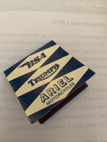 Original 1950 matchbook - original,