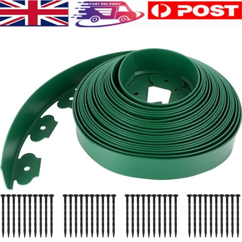 10m lawn edging border with - edging,