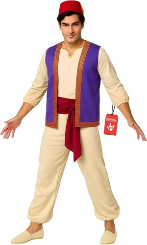 Men aladdin costume adult - men`s,